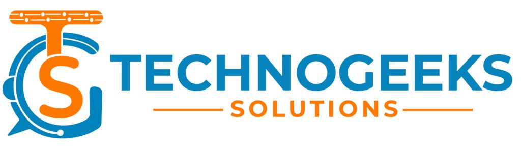 Technogeeks Solutions header